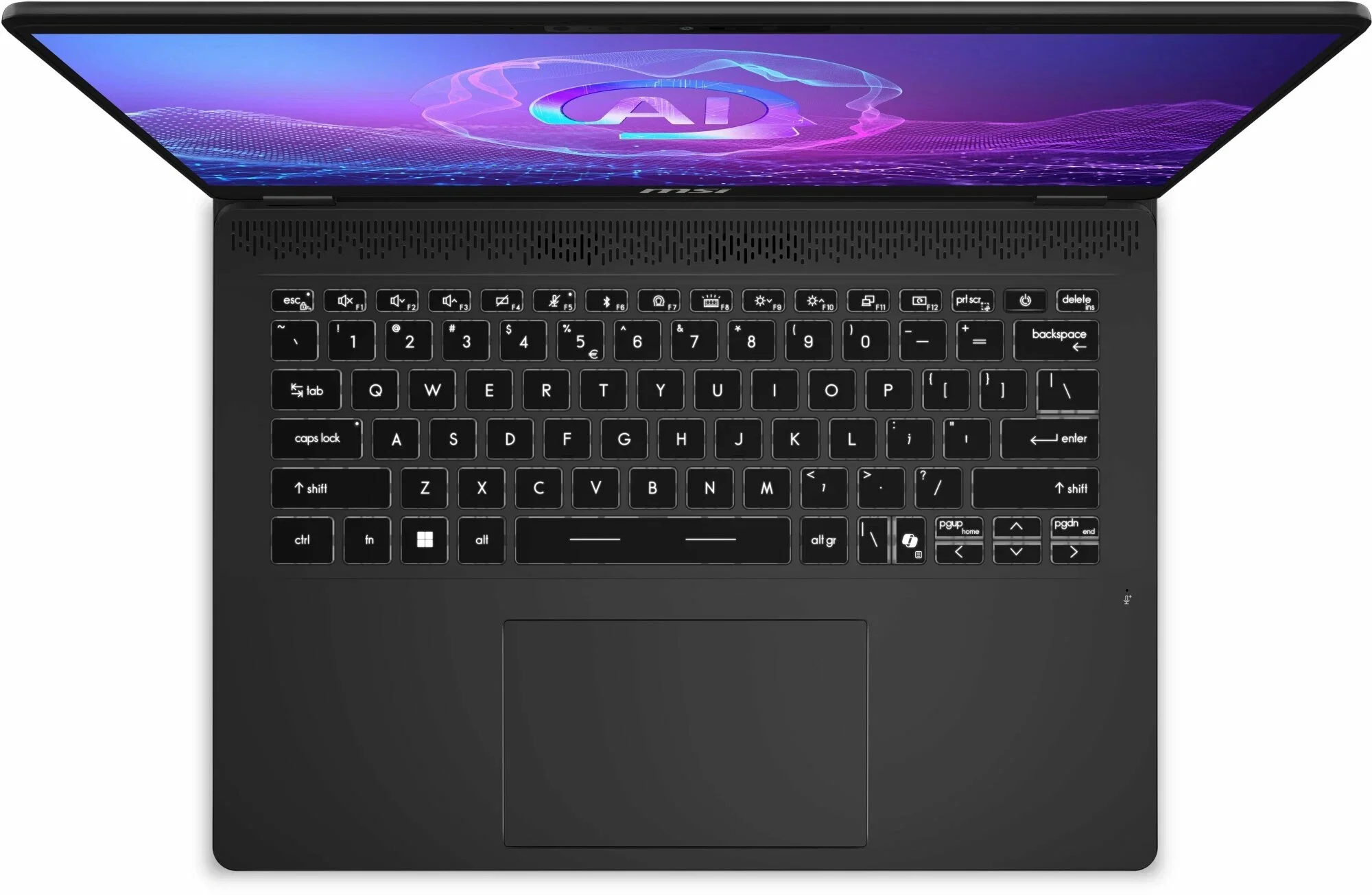 Ноутбук MSI Prestige 14 AI+ Evo C2VMG-026RU Core Ultra 7 258V 32Gb SSD1Tb Intel Arc 140V 14" OLED 2.8K (2880x1800) Windows 11 Home grey WiFi BT Cam (9