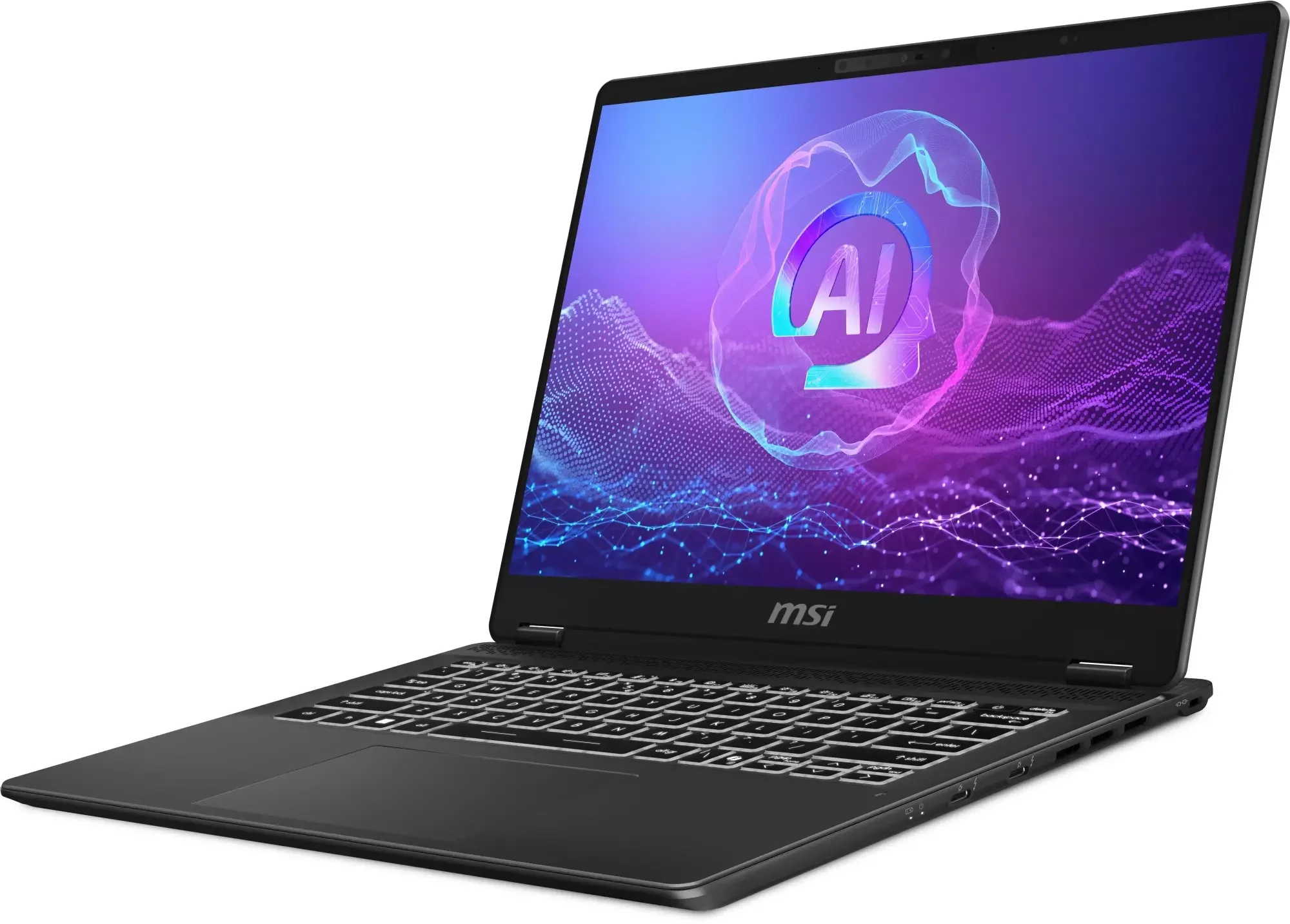 Ноутбук MSI Prestige 14 AI+ Evo C2VMG-026RU Core Ultra 7 258V 32Gb SSD1Tb Intel Arc 140V 14" OLED 2.8K (2880x1800) Windows 11 Home grey WiFi BT Cam (9