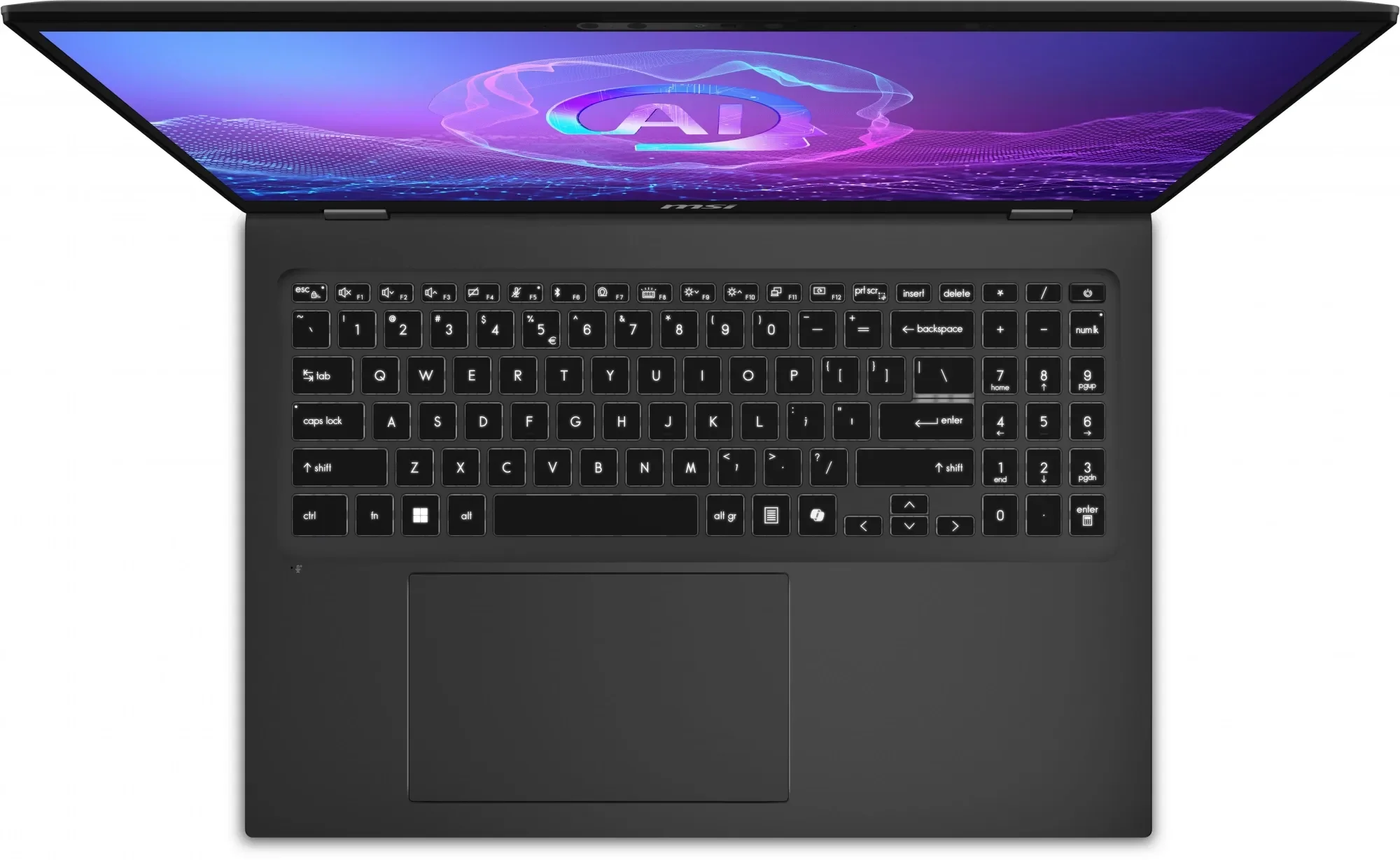 Ноутбук MSI Prestige 16 Flip AI+ C3MTG-028RU Core Ultra 9 386H 32Gb SSD2Tb Intel Arc 16" OLED Touch 2.8K (2880x1800) Windows 11 Pro grey WiFi BT Cam (