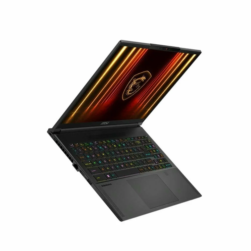 Ноутбук MSI Stealth A16 AI+ A3XWHG-232XRU Ryzen AI 9 HX 370 32Gb SSD2Tb NVIDIA GeForce RTX5070Ti 12Gb 16" OLED QHD+ (2560x1600) FreeDOS black WiFi BT