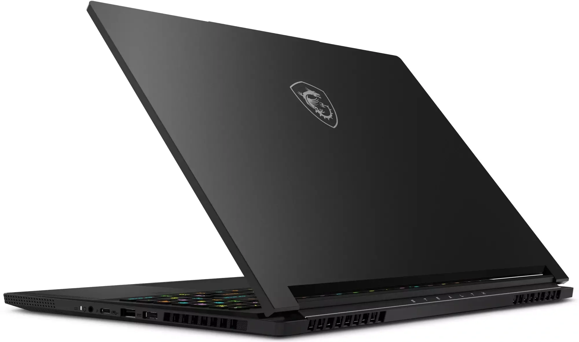 Ноутбук MSI Stealth A16 AI+ A3XWHG-232XRU Ryzen AI 9 HX 370 32Gb SSD2Tb NVIDIA GeForce RTX5070Ti 12Gb 16" OLED QHD+ (2560x1600) FreeDOS black WiFi BT