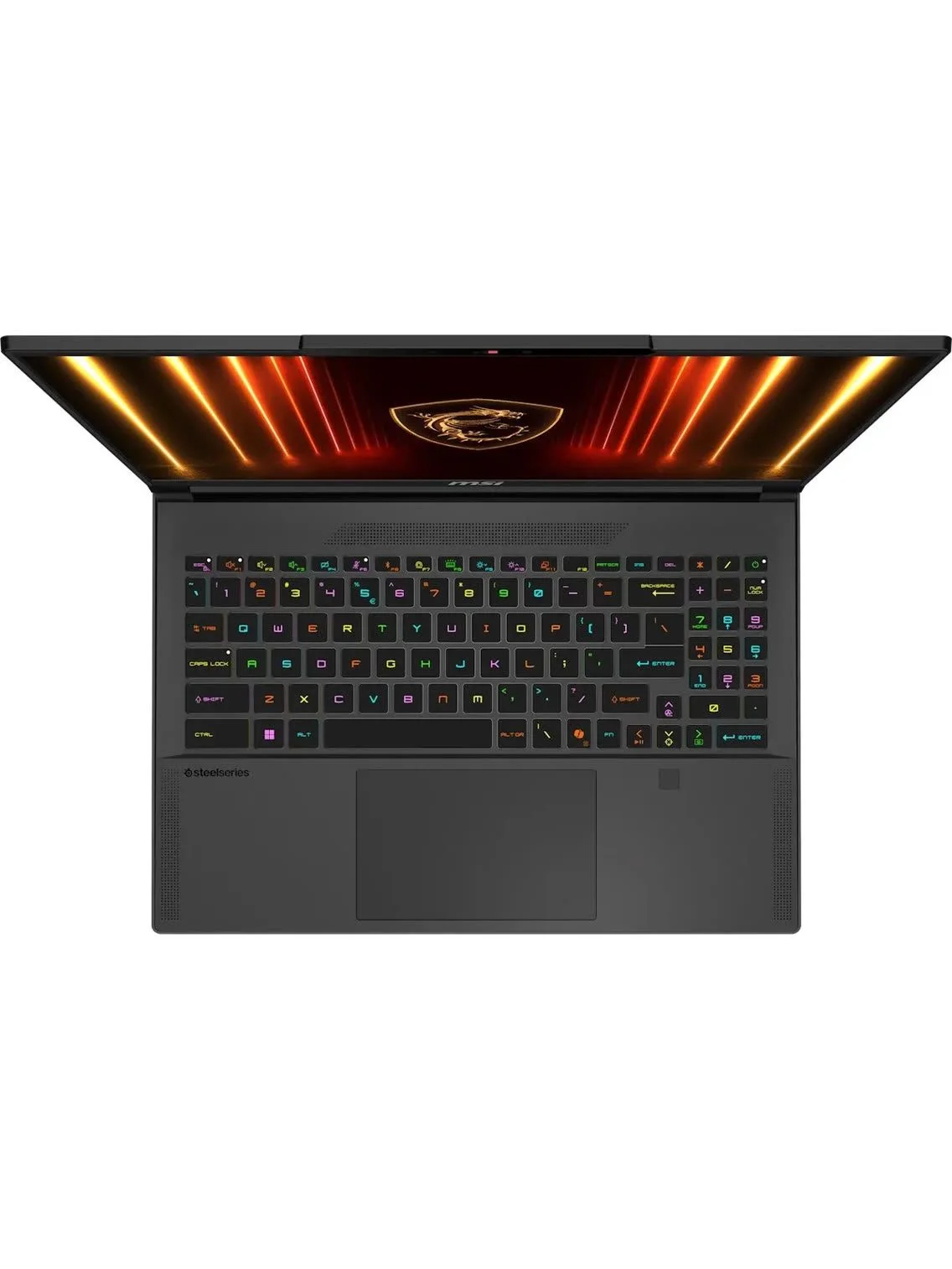 Ноутбук MSI Stealth A16 AI+ A3XWHG-232XRU Ryzen AI 9 HX 370 32Gb SSD2Tb NVIDIA GeForce RTX5070Ti 12Gb 16" OLED QHD+ (2560x1600) FreeDOS black WiFi BT