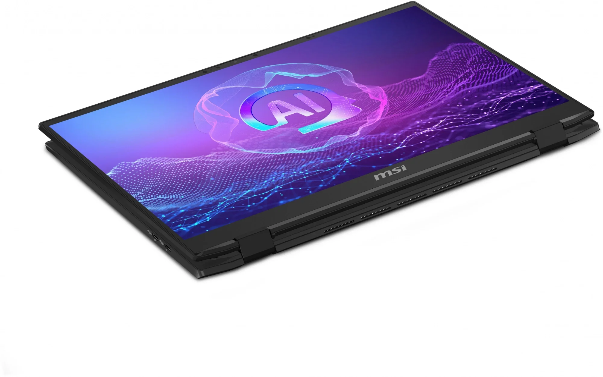 Ноутбук MSI Summit A16 AI+ A3HMTG-084RU Ryzen AI 9 365 32Gb SSD2Tb AMD Radeon 880M 16" IPS Touch QHD+ (2560x1600) Windows 11 Home black WiFi BT Cam (9