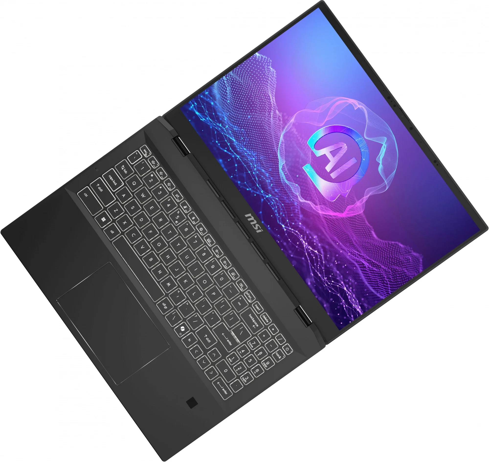 Ноутбук MSI Summit A16 AI+ A3HMTG-084RU Ryzen AI 9 365 32Gb SSD2Tb AMD Radeon 880M 16" IPS Touch QHD+ (2560x1600) Windows 11 Home black WiFi BT Cam (9