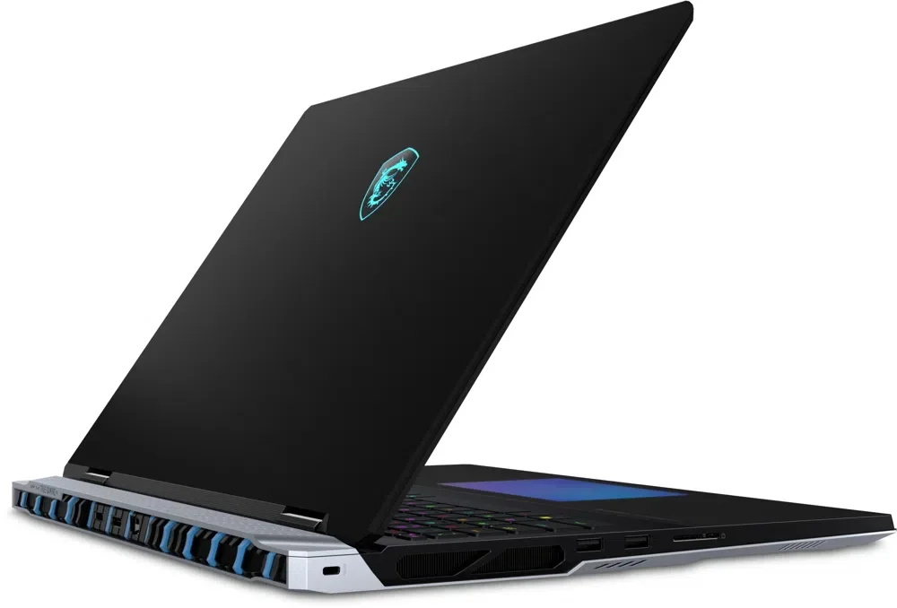 Ноутбук MSI Titan 18 HX AI A2XWJG-206RU Core Ultra 9 285HX 64Gb SSD4Tb NVIDIA GeForce RTX5090 24Gb 18" IPS UHD+ (3840x2400) Windows 11 Home black WiFi
