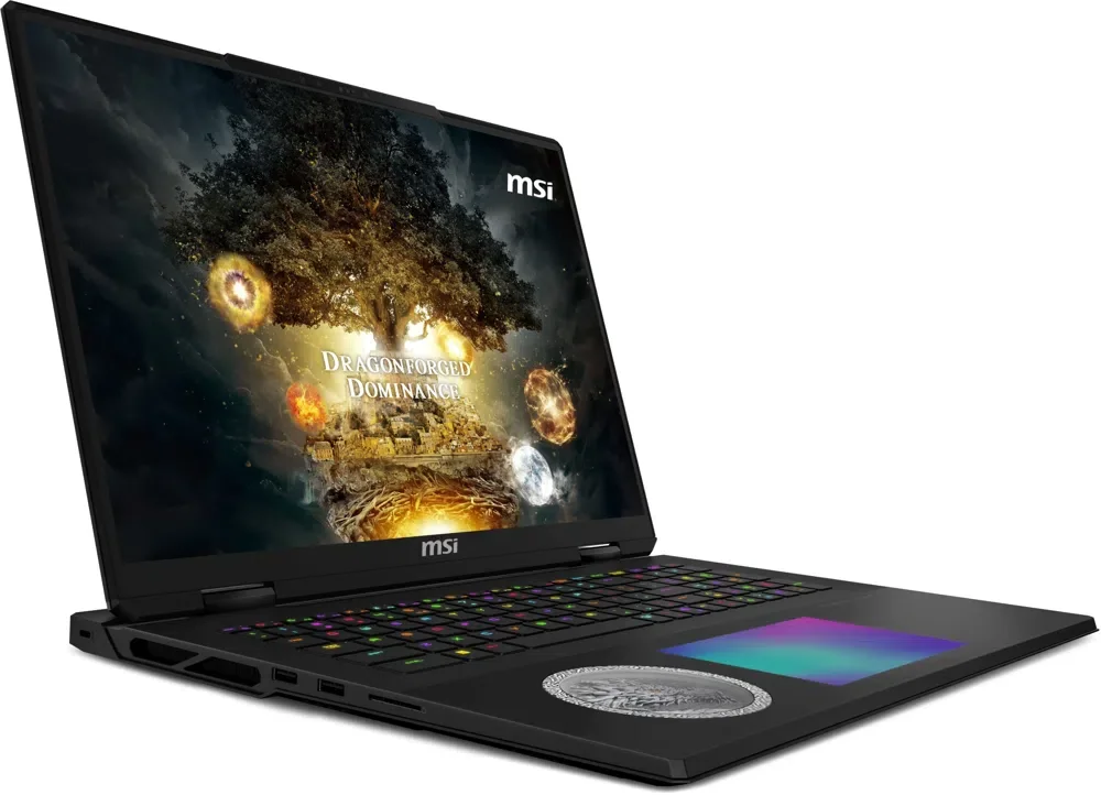 Ноутбук MSI Titan Dragon Edition 18 HX AI A2XWJG-205RU Core Ultra 9 285HX 64Gb SSD4Tb NVIDIA GeForce RTX 5090 24Gb 18" IPS UHD+ (3840x2400) Windows 11