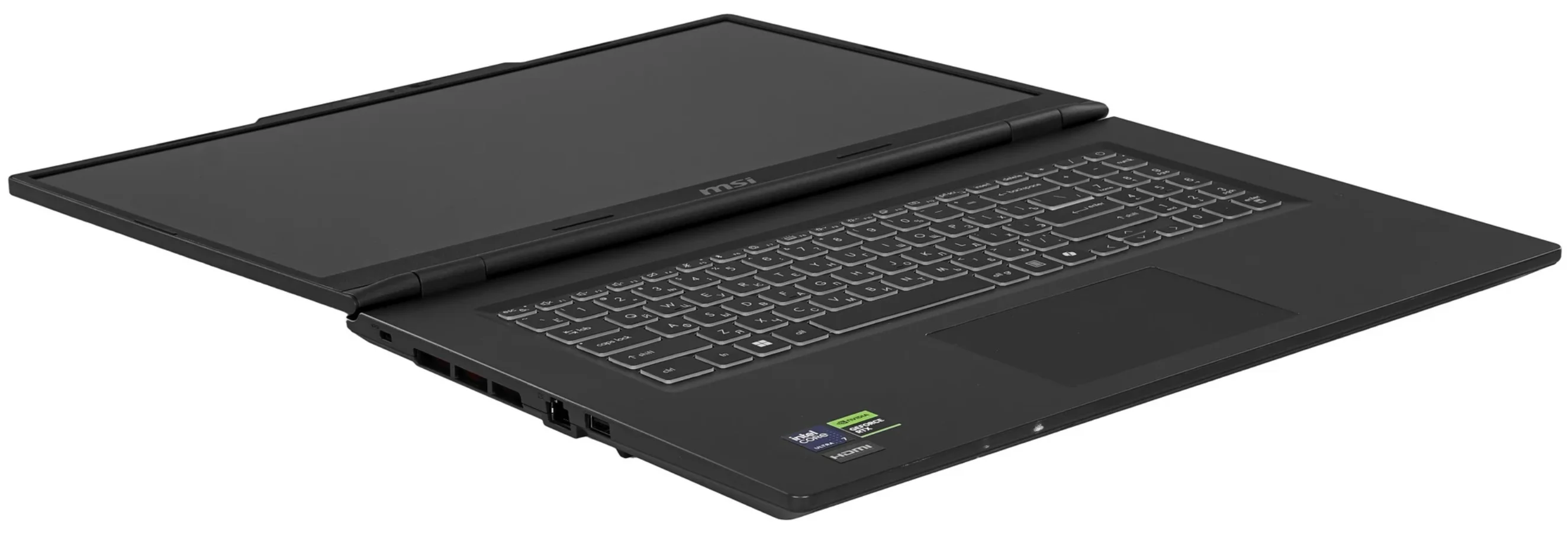 Ноутбук MSI Venture 17 AI A1MG-004XRU Core Ultra 5 125H 16Gb SSD512Gb Intel Arc 17.3" IPS FHD (1920x1080) FreeDOS grey WiFi BT Cam (9S7-17U211-004)