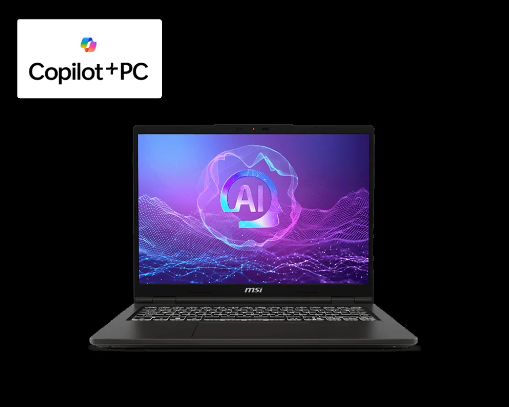 Ноутбук MSI Venture A16 AI+ A3HMG-026XRU Ryzen AI 7 350 16Gb SSD1Tb AMD Radeon 860M 16" OLED 2K (2048x1280) без ОС grey WiFi BT Cam (9S7-261K21-026)