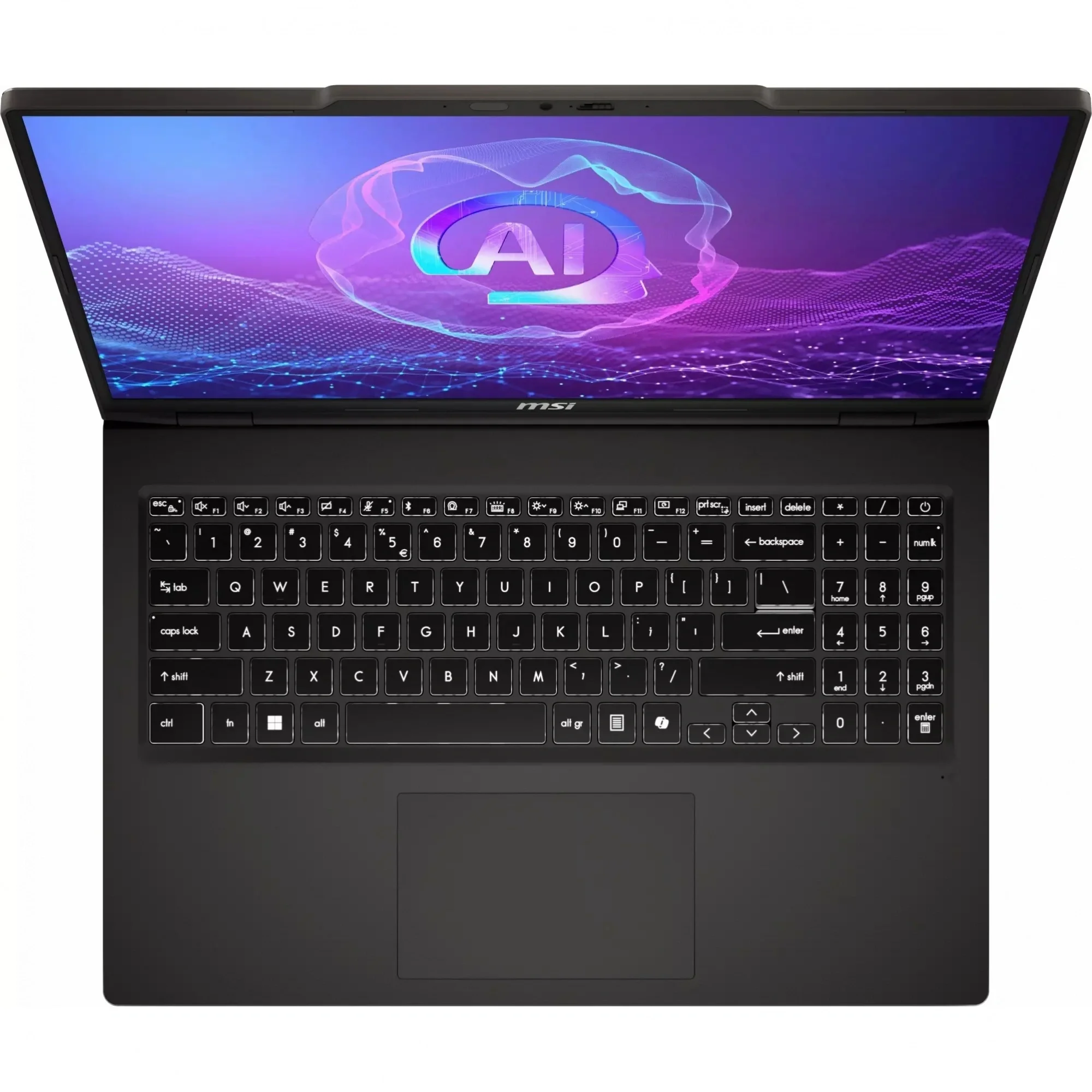 Ноутбук MSI Venture A16 AI+ A3HMG-026XRU Ryzen AI 7 350 16Gb SSD1Tb AMD Radeon 860M 16" OLED 2K (2048x1280) без ОС grey WiFi BT Cam (9S7-261K21-026)