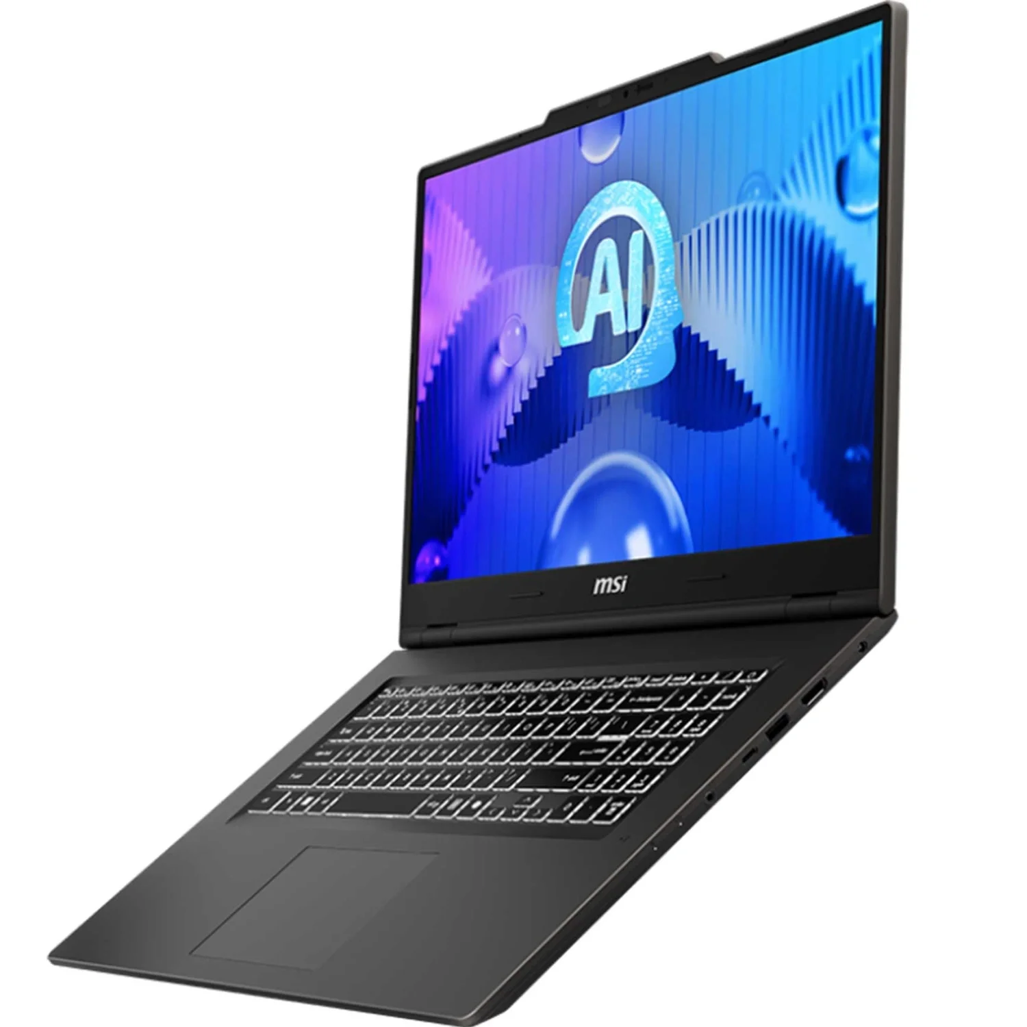 Ноутбук MSI VenturePro 15 AI A1UDXG-006XRU Core Ultra 5 125H 16Gb SSD512Gb NVIDIA GeForce RTX 3050 6Gb 15.6" IPS FHD (1920x1080) без ОС grey WiFi BT C