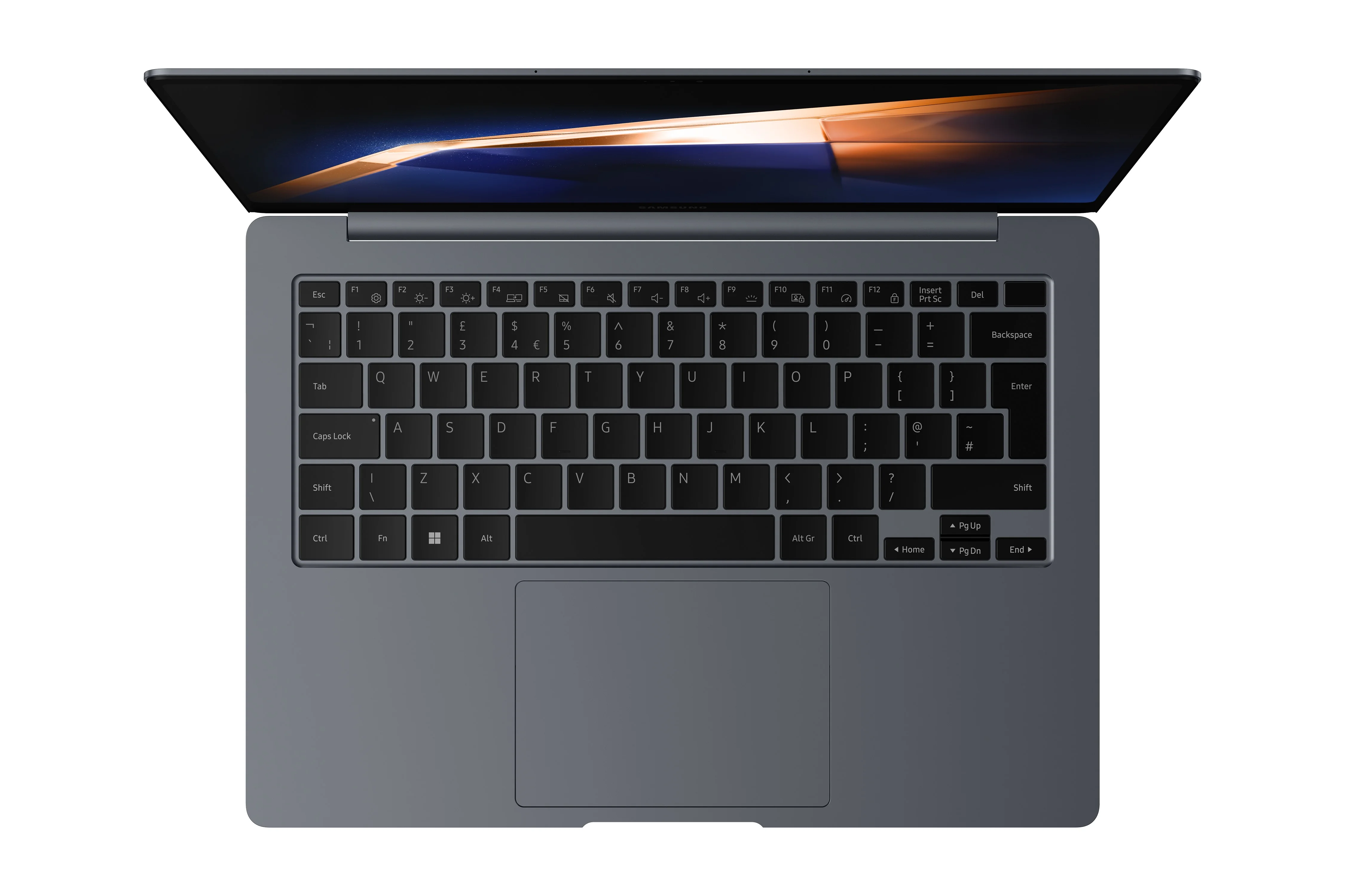 Ноутбук Samsung Galaxy Book 4 Pro NP960 Core Ultra 7 155U 16Gb SSD512Gb Intel Arc 16" AMOLED Touch 3K (2880x1800) Windows 11 Home English grey WiFi BT
