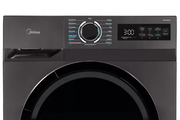Сушильная машина Midea MD0180BH60/T кл.энер.:A+ макс.загр.:8кг черный