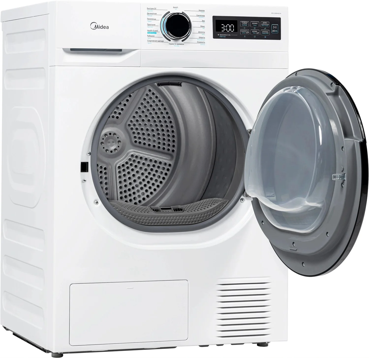 Сушильная машина Midea MD0180BH60/T кл.энер.:A+ макс.загр.:8кг черный