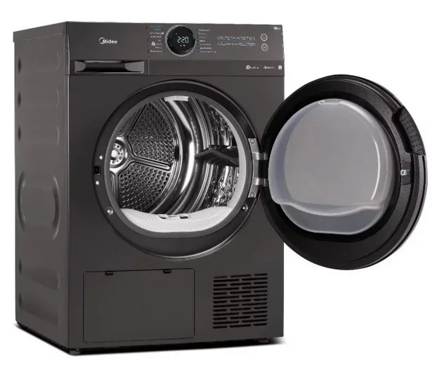 Сушильная машина Midea MD200H90W/T-RU кл.энер.:A++ макс.загр.:9кг черный