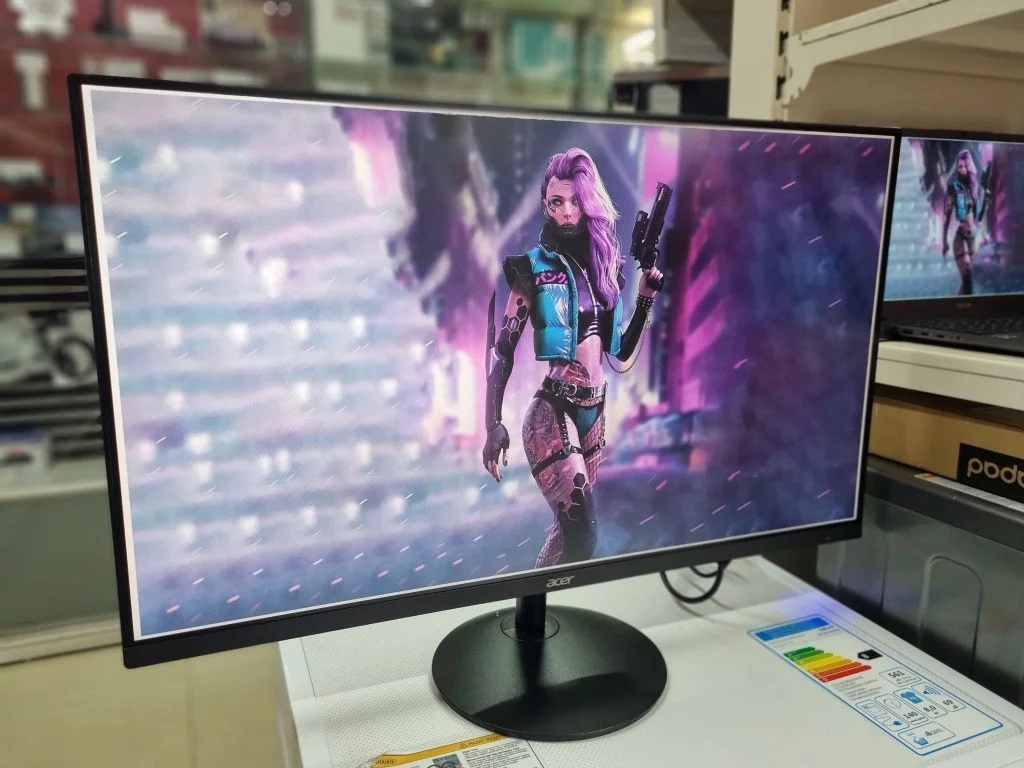 Монитор Acer 31,5'' SA322QAbmix 16:9, IPS, FHD, 1/4ms, 300cd, 75Hz, VGA, HDMI, SPK