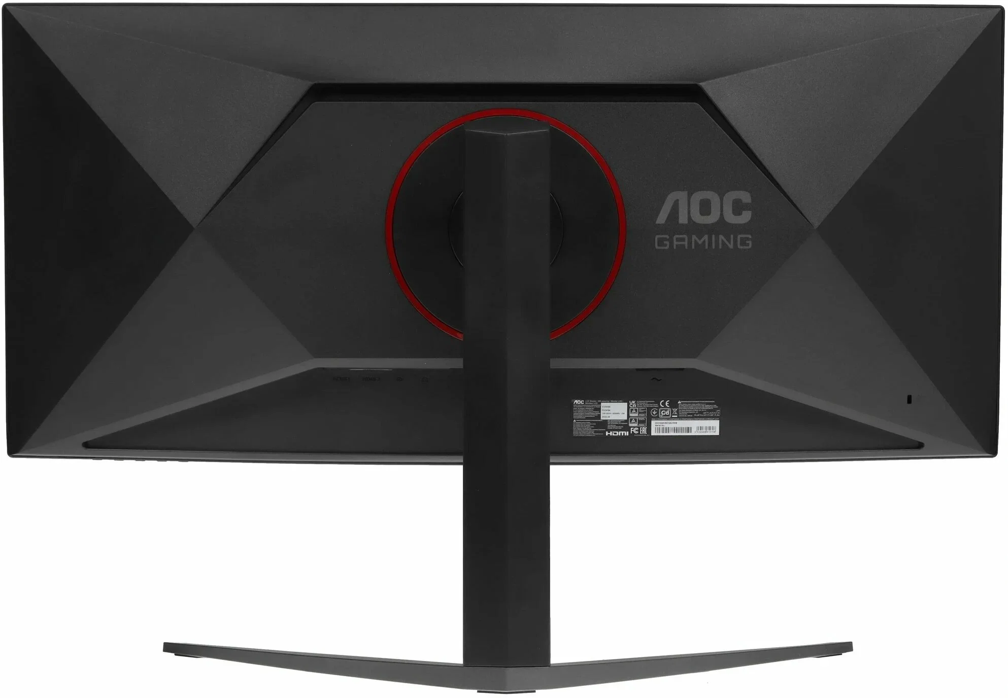 Монитор AOC 34" CU34G4 1500R, 21:9, VA, UWQHD, 1ms, 300cd, 180Hz, HDMI, DP, HAS