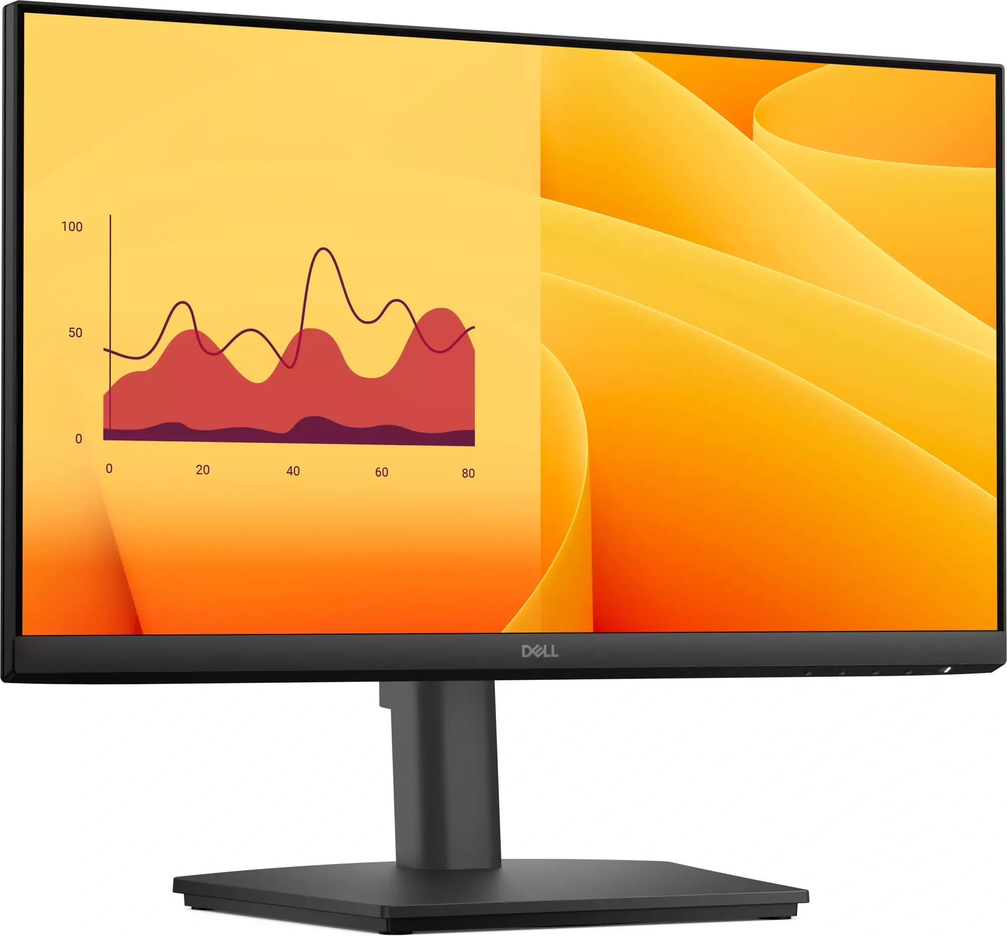 Монитор Dell 23,8" E2425HS, 16:9, VA, FHD, 5ms, 250cd, 75Hz, VGA, HDMI, DP
