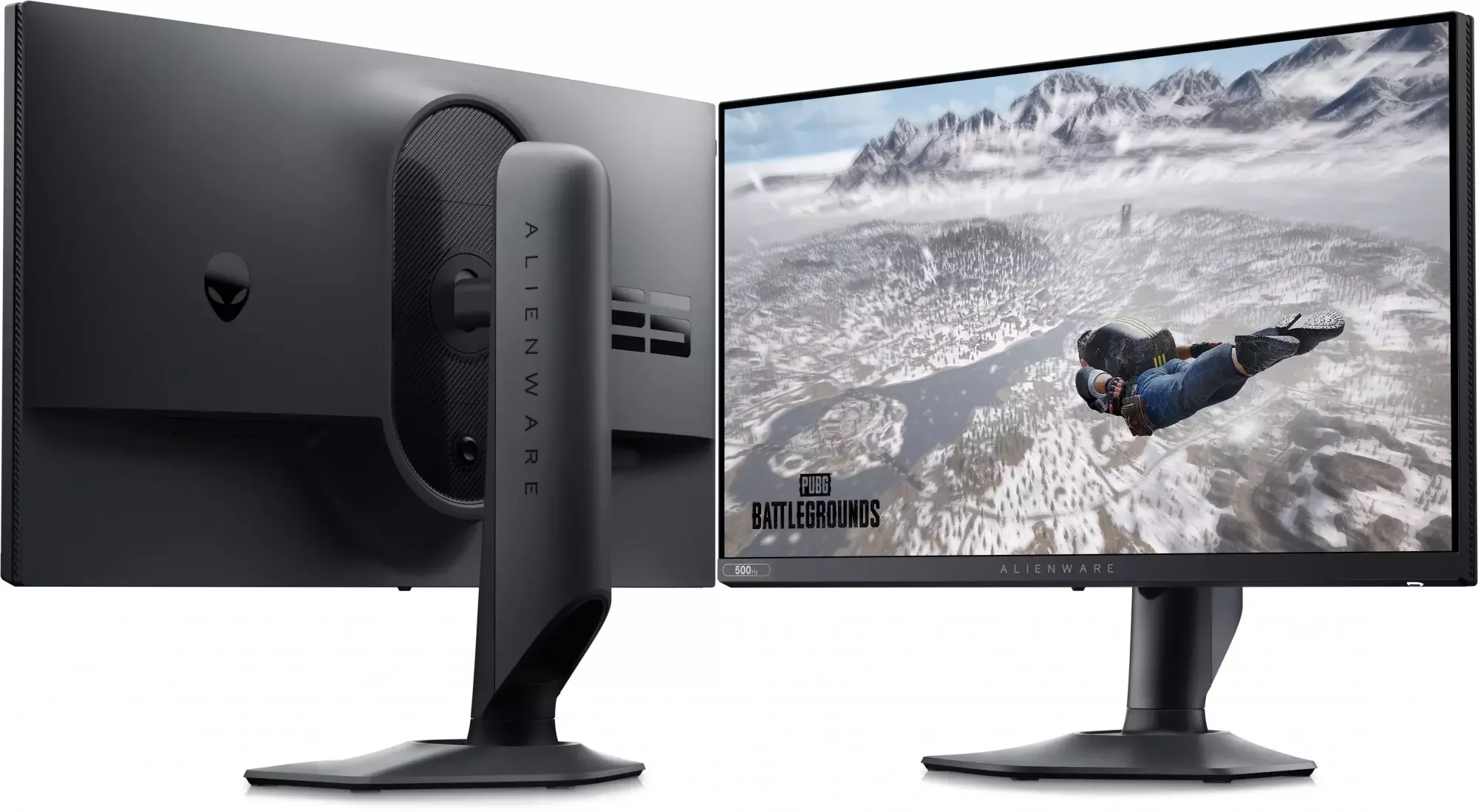 Монитор Dell 24,5"AW2524HF, 16:9, IPS, FHD, 1ms, 400cd, 500Hz, HDMI, DP, USB, HAS