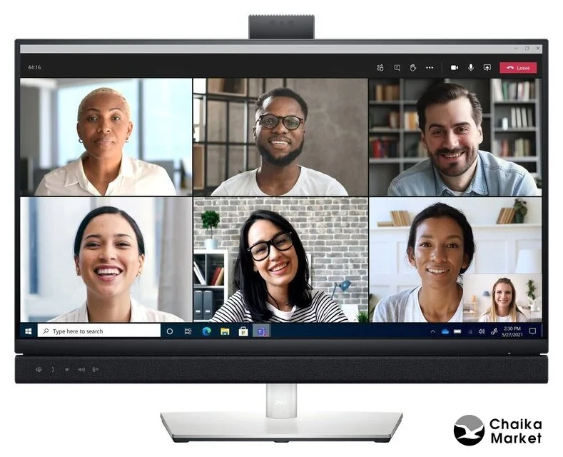 Монитор Dell 27" C2722DE, 16:9, IPS, QHD, 5ms, 60Hz, 350cd, HDMI, DP, USB, USB-C, LAN, CAM, SPK, HAS