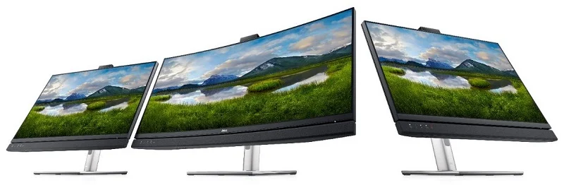 Монитор Dell 27" C2722DE, 16:9, IPS, QHD, 5ms, 60Hz, 350cd, HDMI, DP, USB, USB-C, LAN, CAM, SPK, HAS