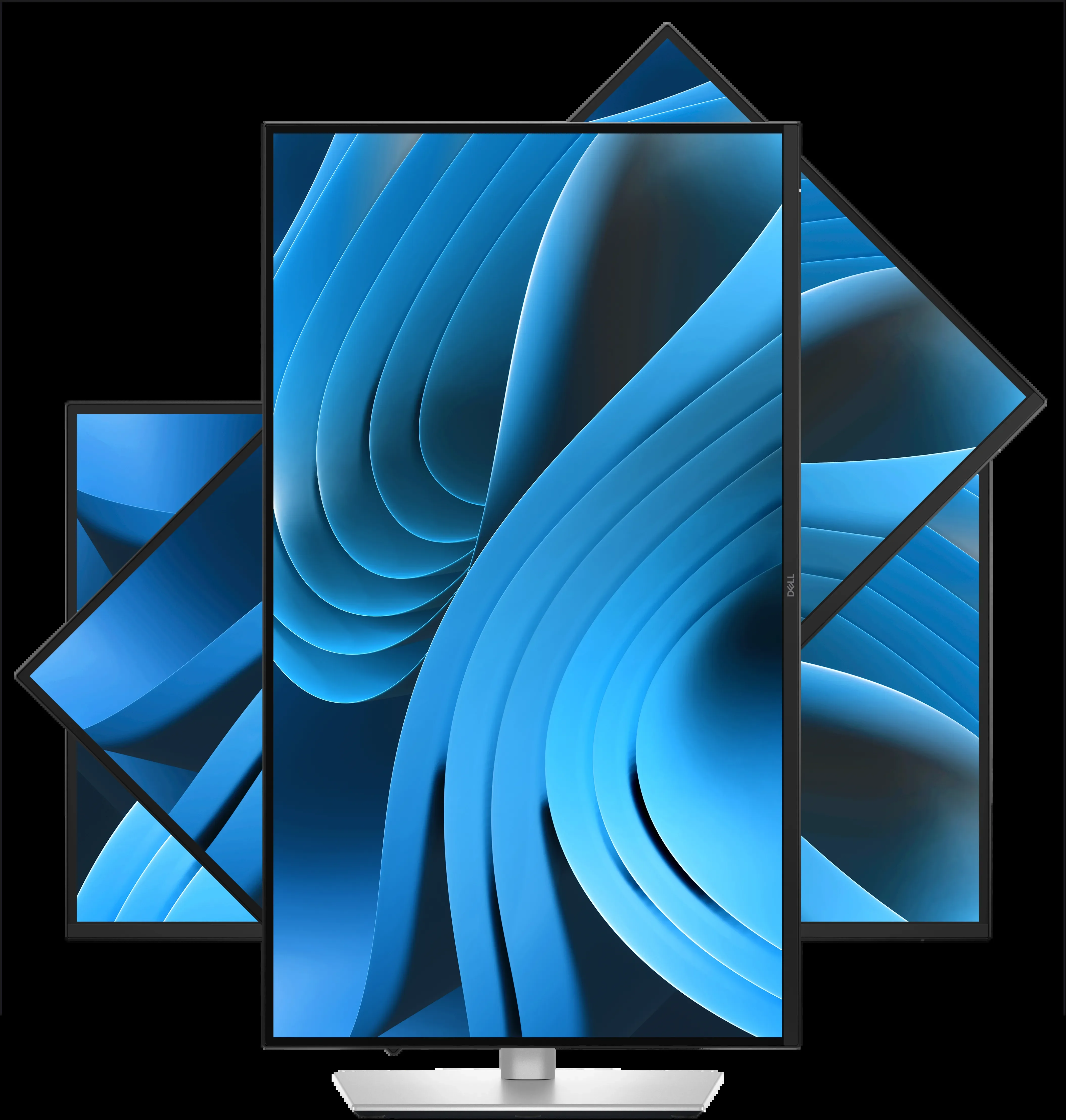 Монитор Dell 27" P2725D, 16:9, IPS, QHD, 5ms, 100Hz, 350cd, HDMI, DP, USB, USB-C, HAS
