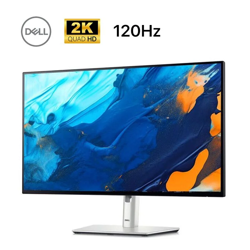Монитор Dell 27" U2724DE, 16:9, IPS, QHD, 5ms, 350cd, 120Hz, HDMI, DP, DP OUT, USB, USB-C, Thunderbolt, LAN, HAS