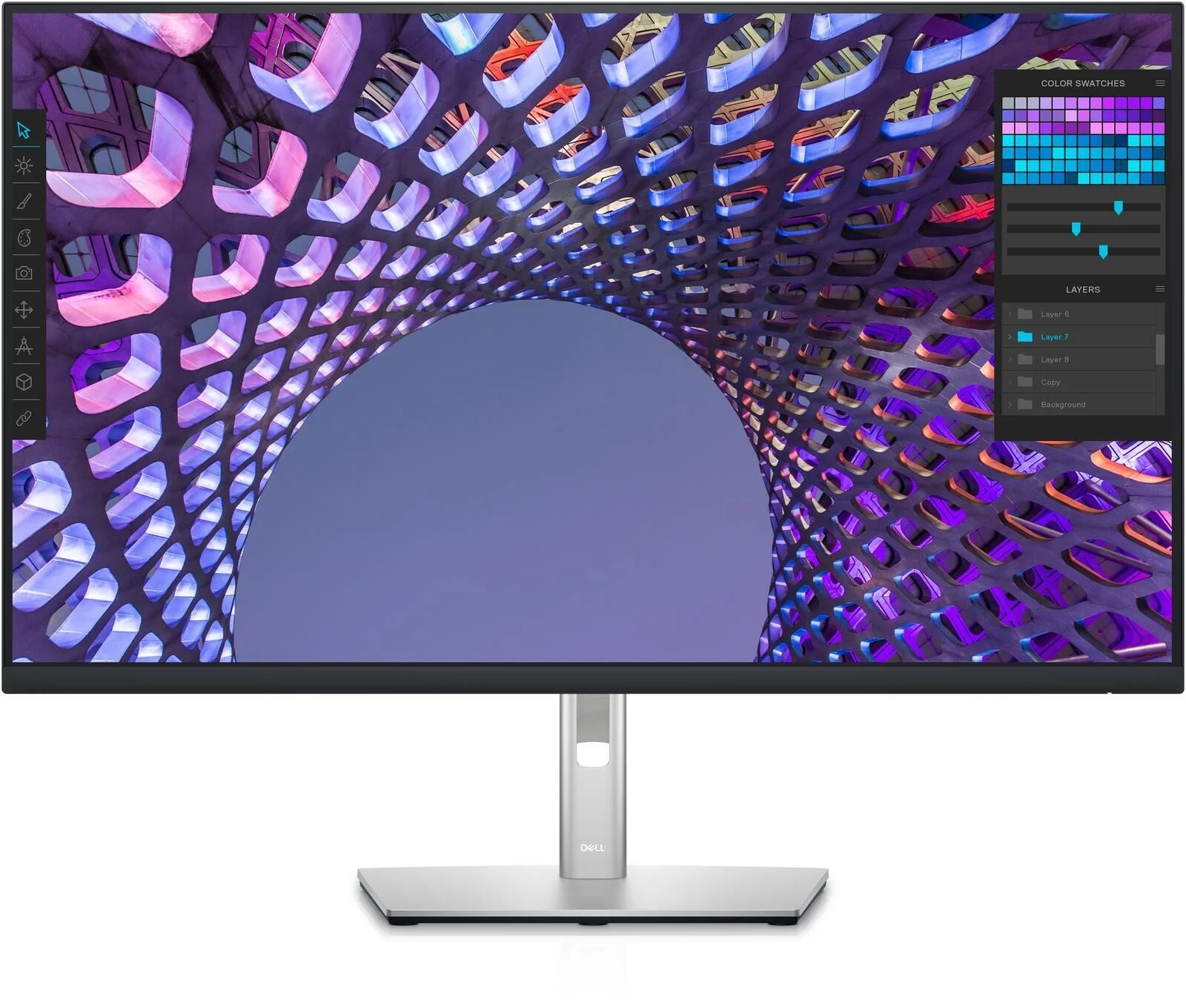 Монитор Dell 31,5" P3223DE, 16:9, IPS, QHD, 5ms, 350cd, 60Hz, HDMI, DP, USB, HAS