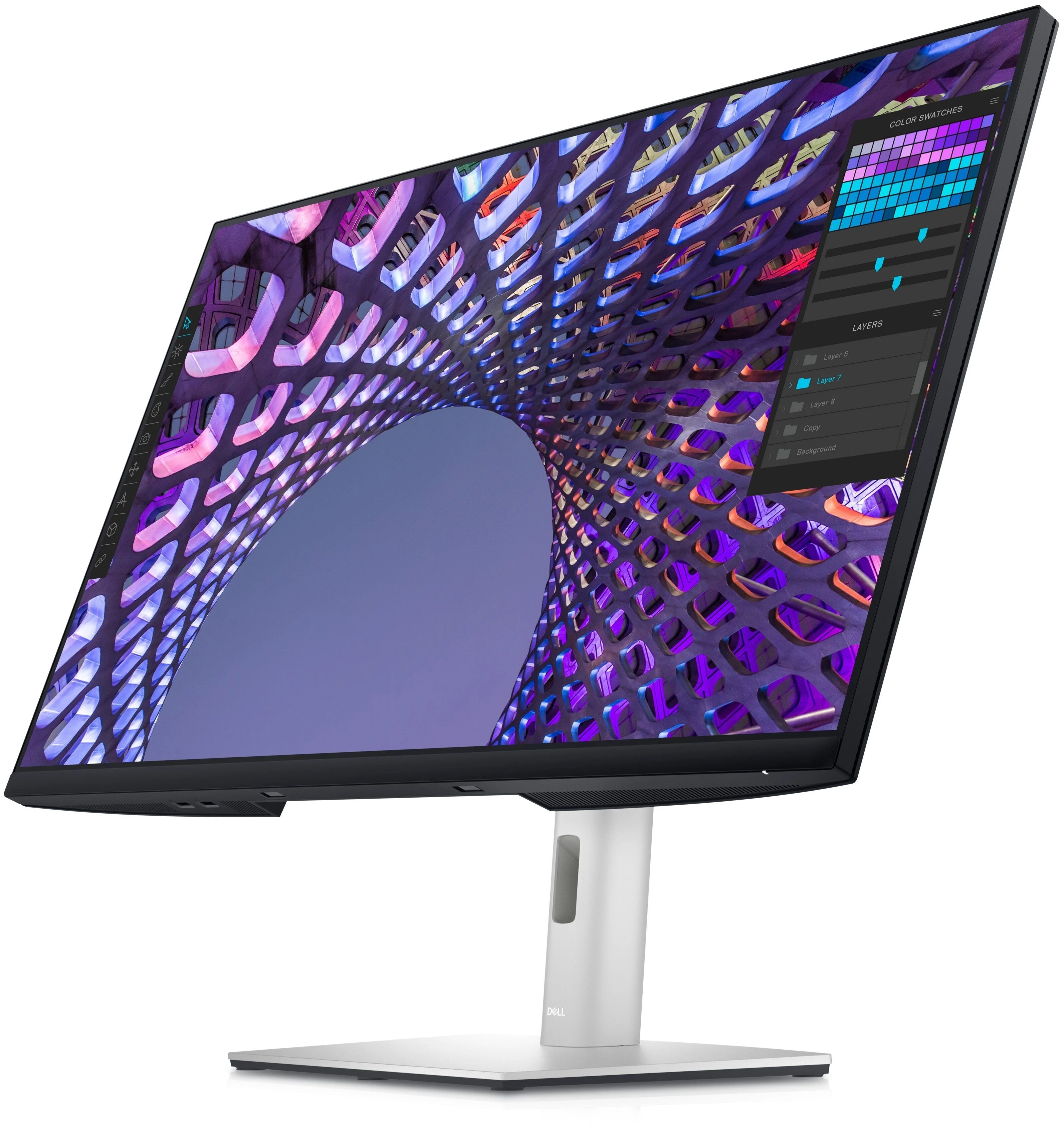 Монитор Dell 31,5" P3223QE, 16:9, IPS, UHD, 5ms, 350cd, 60Hz, HDMI, DP, USB, USB-C, LAN, HAS