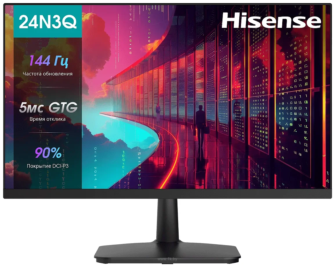 Монитор Hisense 24" 24G3Q, 1920x1080, 16:9, IPS, 1ms, 320cd, 240Hz, HDMI, DP