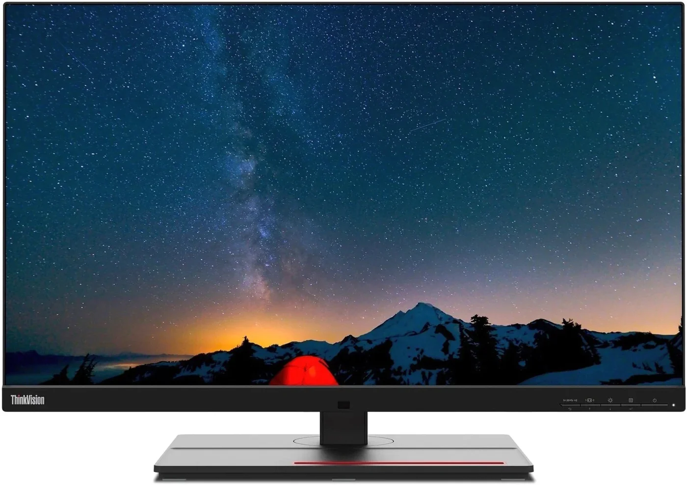 Монитор Lenovo 27" P27u-20, 16:9, IPS, UHD, 4ms, 450cd, 60Hz, HDMI, DP, USB, USB-C, 1xThunderbolt, LAN, SPK, HAS