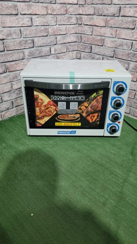 Печь RENOVA MO-60GFRLTW1 ( 60л 2200 Вт 5 режимов от 70 до 250 ℃ Конвекция. вертель) вертел