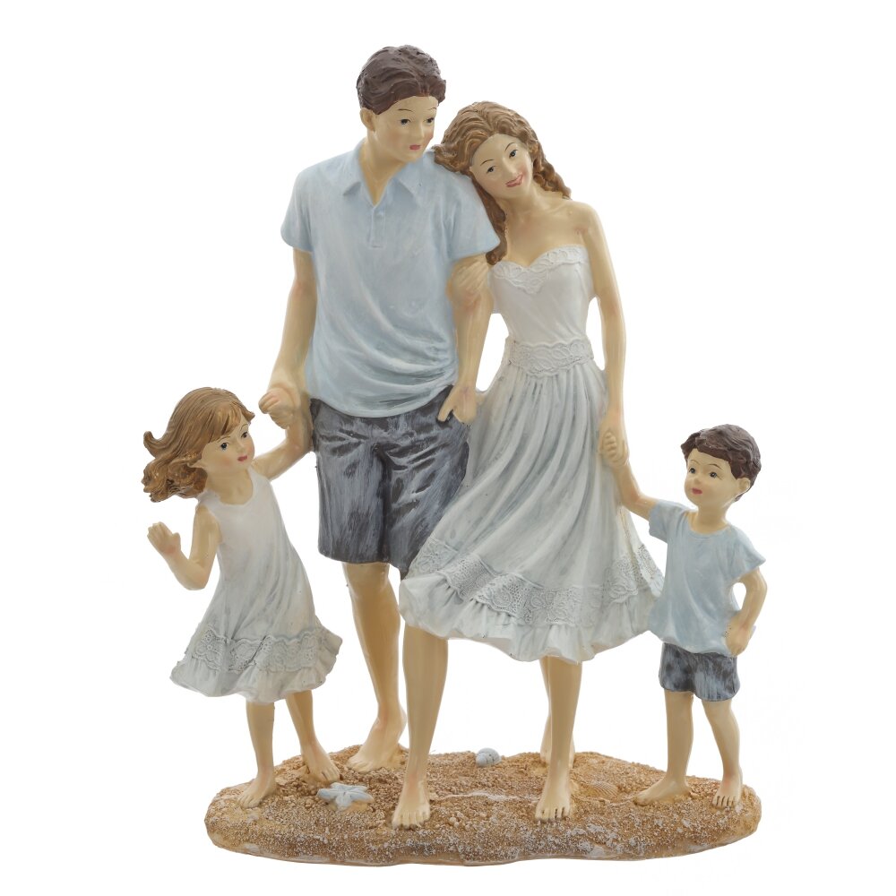 Фигурка декоративная "Семья", L18 W8,5 H23 см
