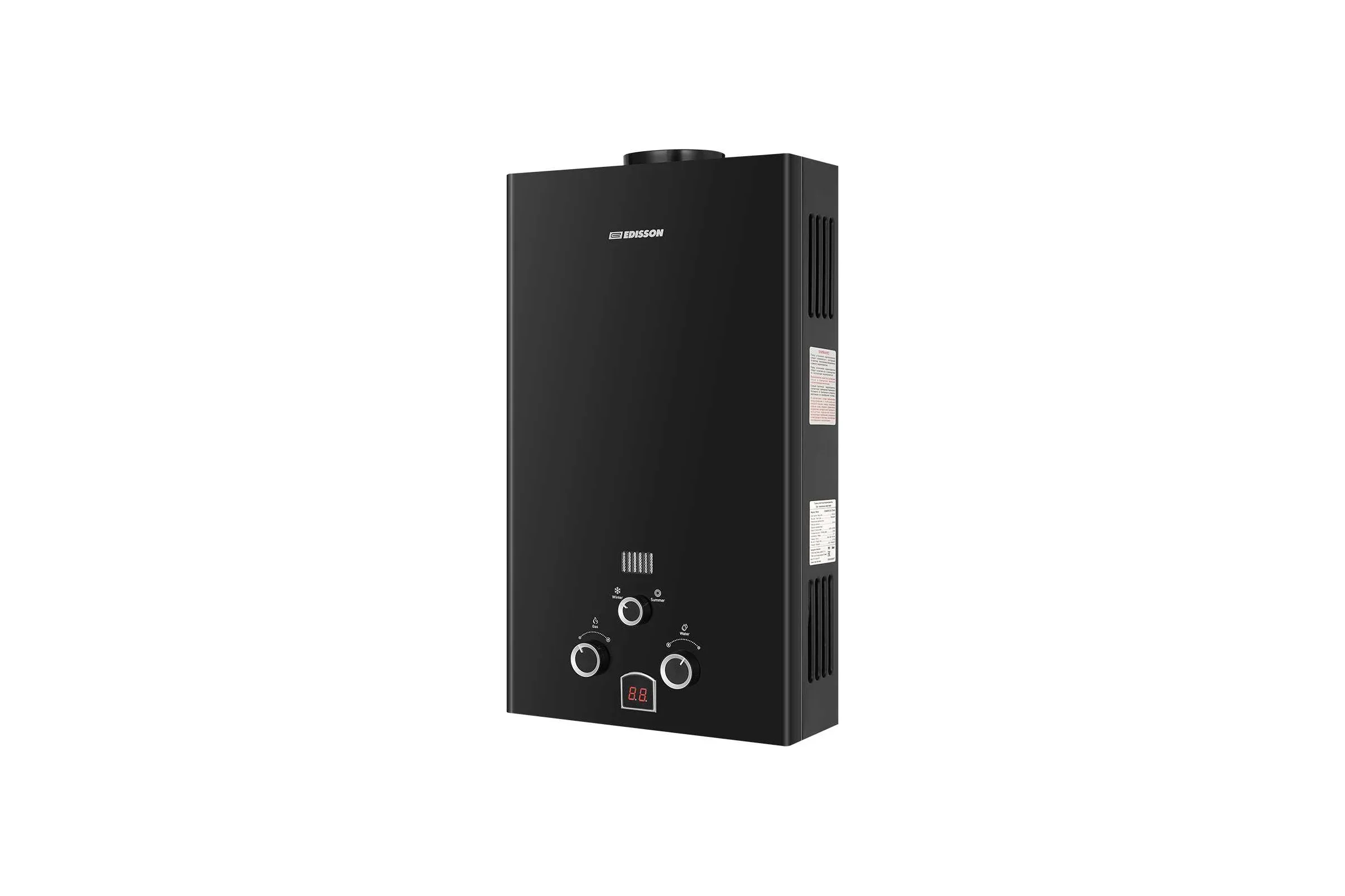 Колонка газовая Edisson E 20 D черный
