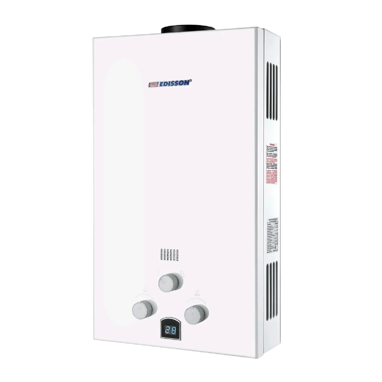Колонка газовая Edisson E 20 D черный