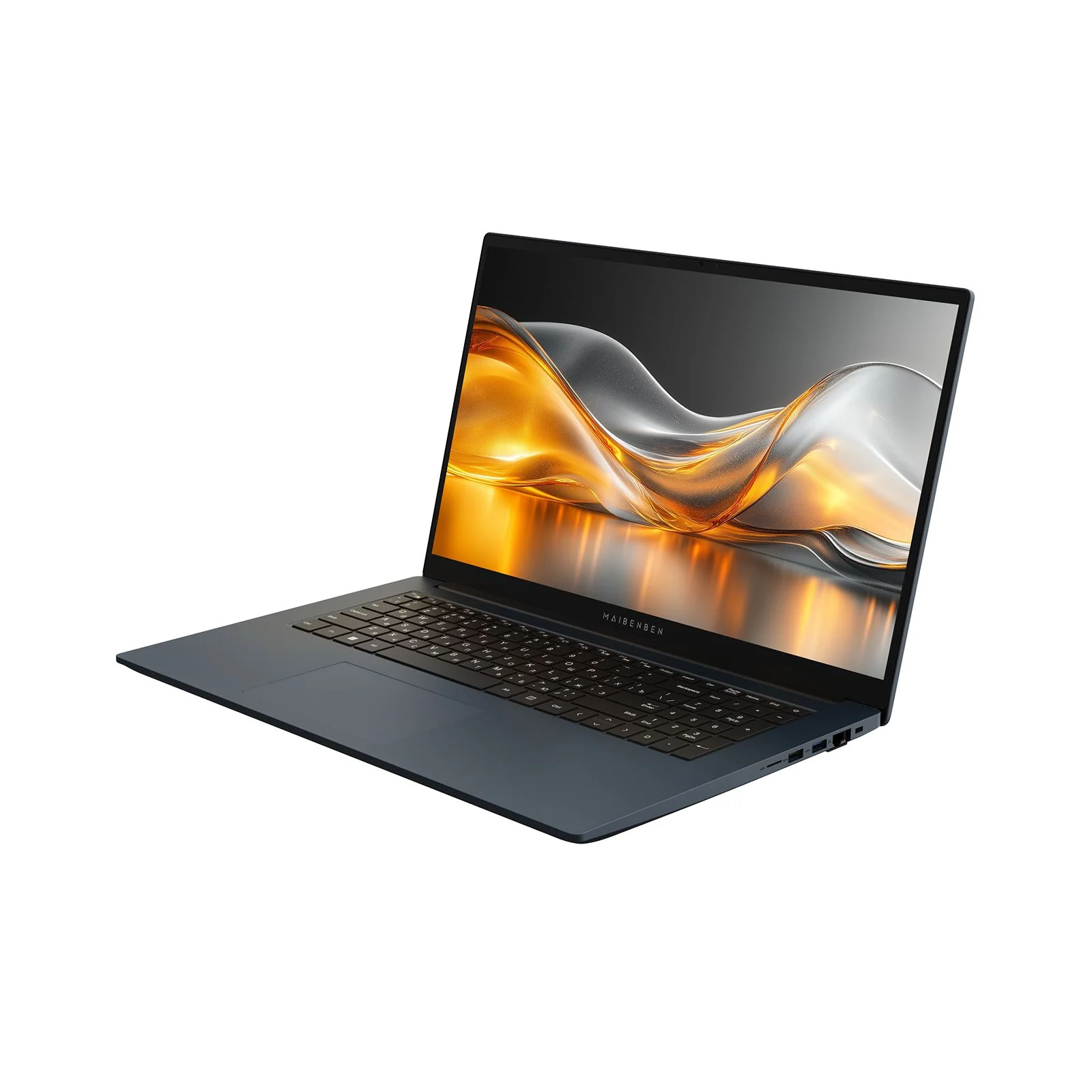 Ноутбук Maibenben M17A-R574UM 17.3" FHD IPS 144Hz, AMD R5-7430U,16Gb,256Gb + 256Gb SSD,Linux, синий