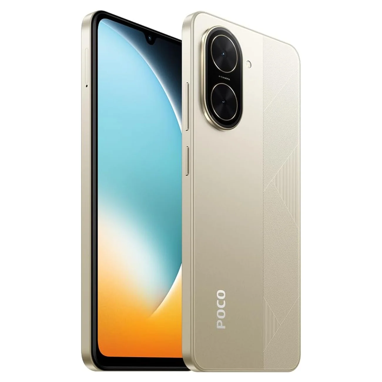 Смартфон POCO C71 4+128Gb золотистый (MZB0K2PRU)