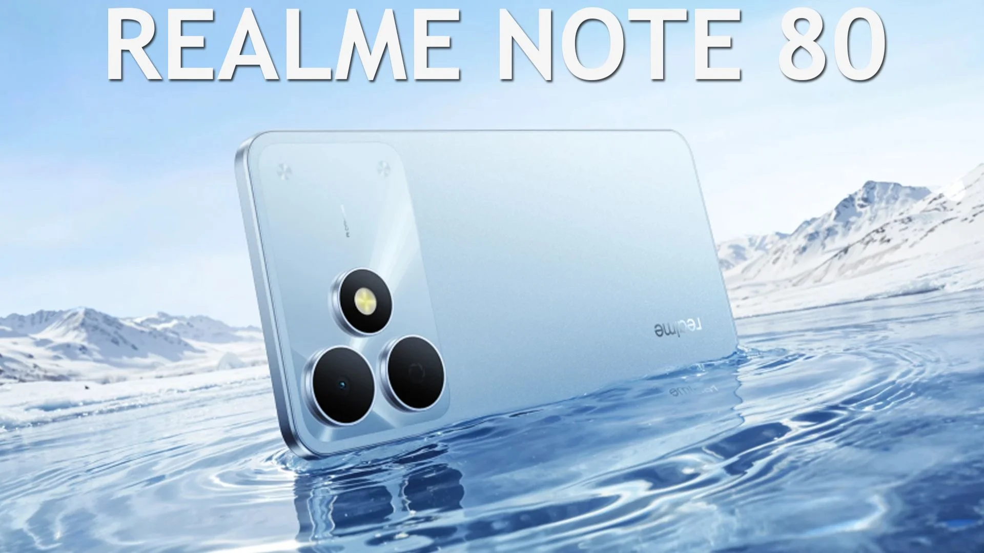 Смартфон Realme Note 80 4+64 голубой