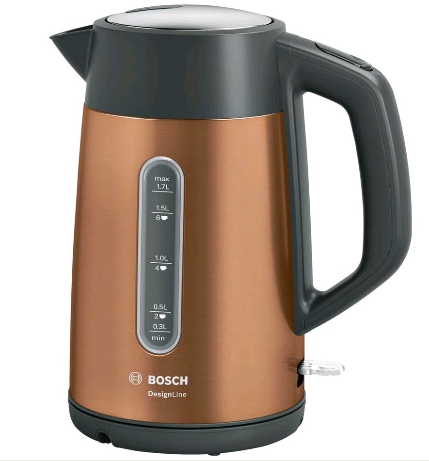 Эл,чайник Bosch TWK4P439, 2400 Вт, 1,7л, нерж.