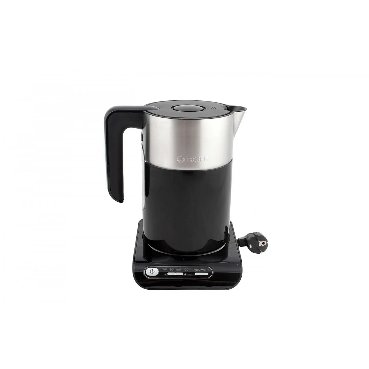 Эл,чайник Bosch TWK8613P, черный (2400 Вт,1,5 л,пластик-нержавейка)
