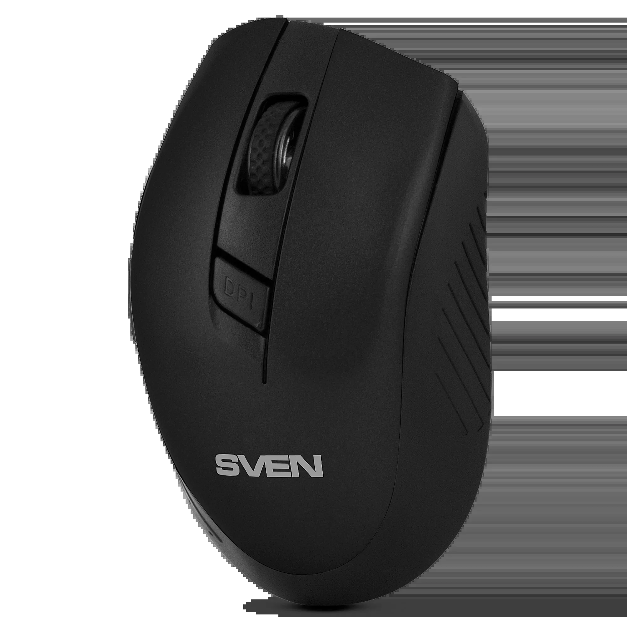 SVEN Мышь беспроводная RX-425W чёрная (5+1кл. 800-1600DPI, блист)