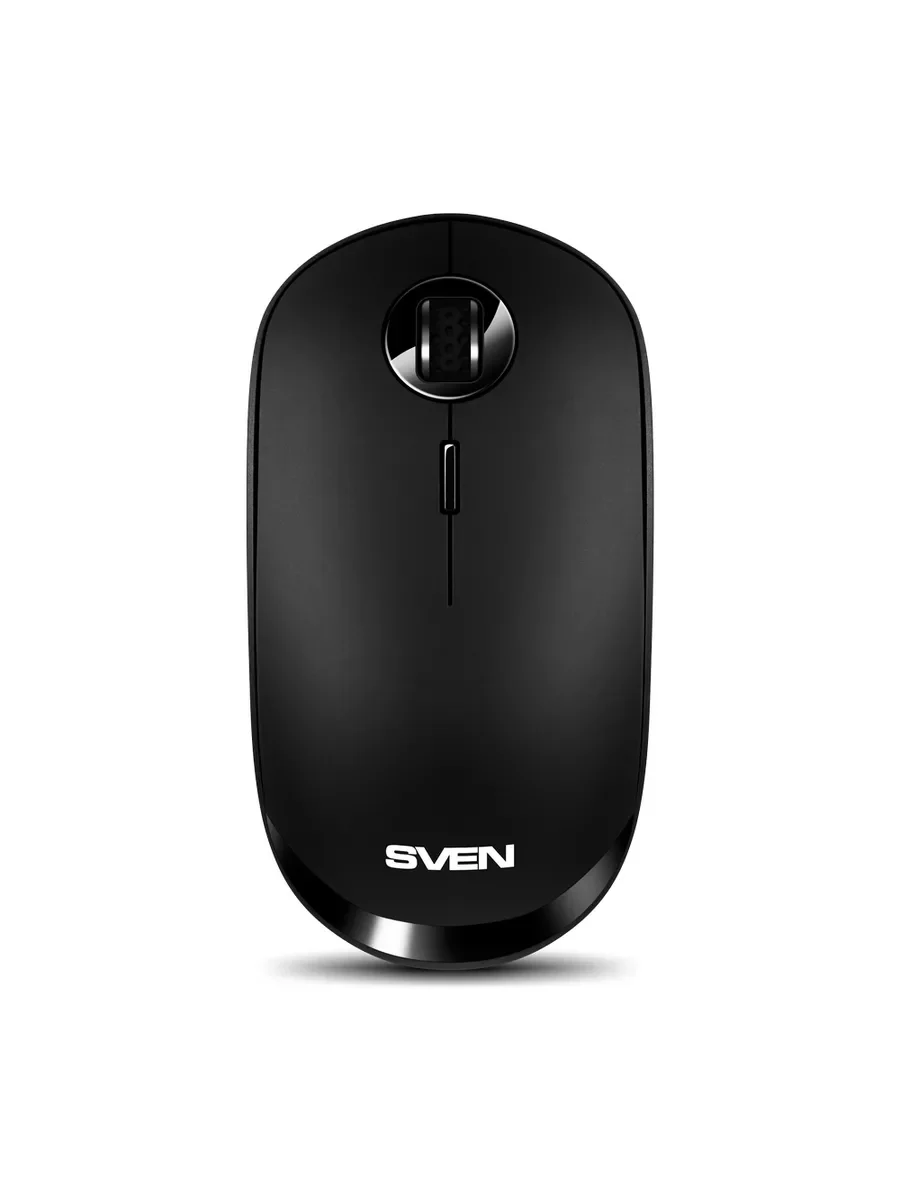 SVEN Мышь беспроводная RX-570SW чрн. (2.4GHz, BT, бесш. кл., АКБ,  3+1кл., ST, 800-1600DPI, блист.)  1