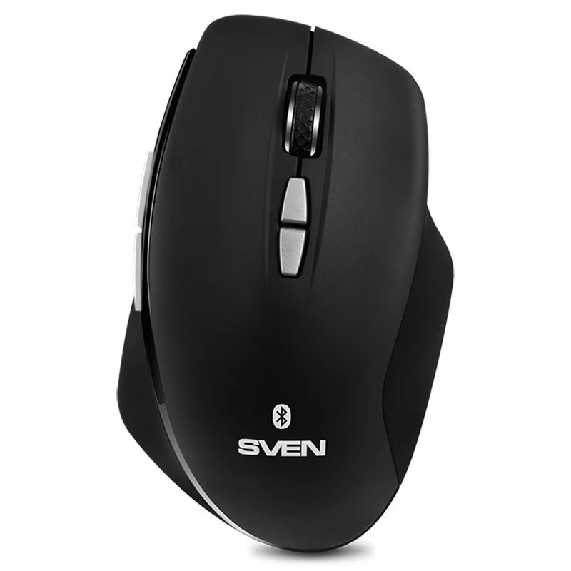 SVEN Мышь беспроводная RX-590SW чрн. (бесш. кл., Bluetooth, 2,4GHz, 6+1кл., ST, 800-1600DPI, блист.)