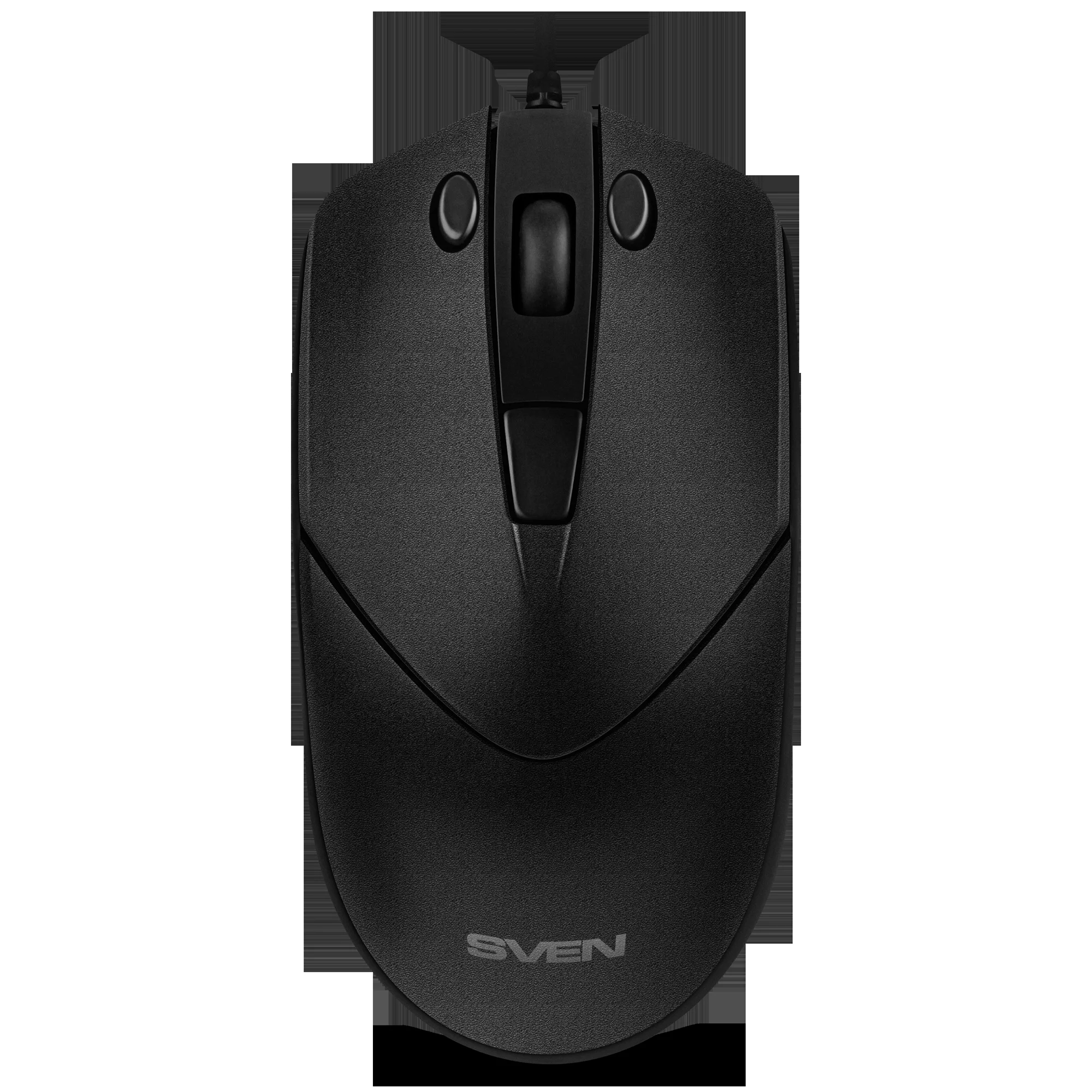 SVEN Мышь проводная RX-100 чёрная (кн. копировать-вставить. 5+1кл. 1000-400DPI, блист.)