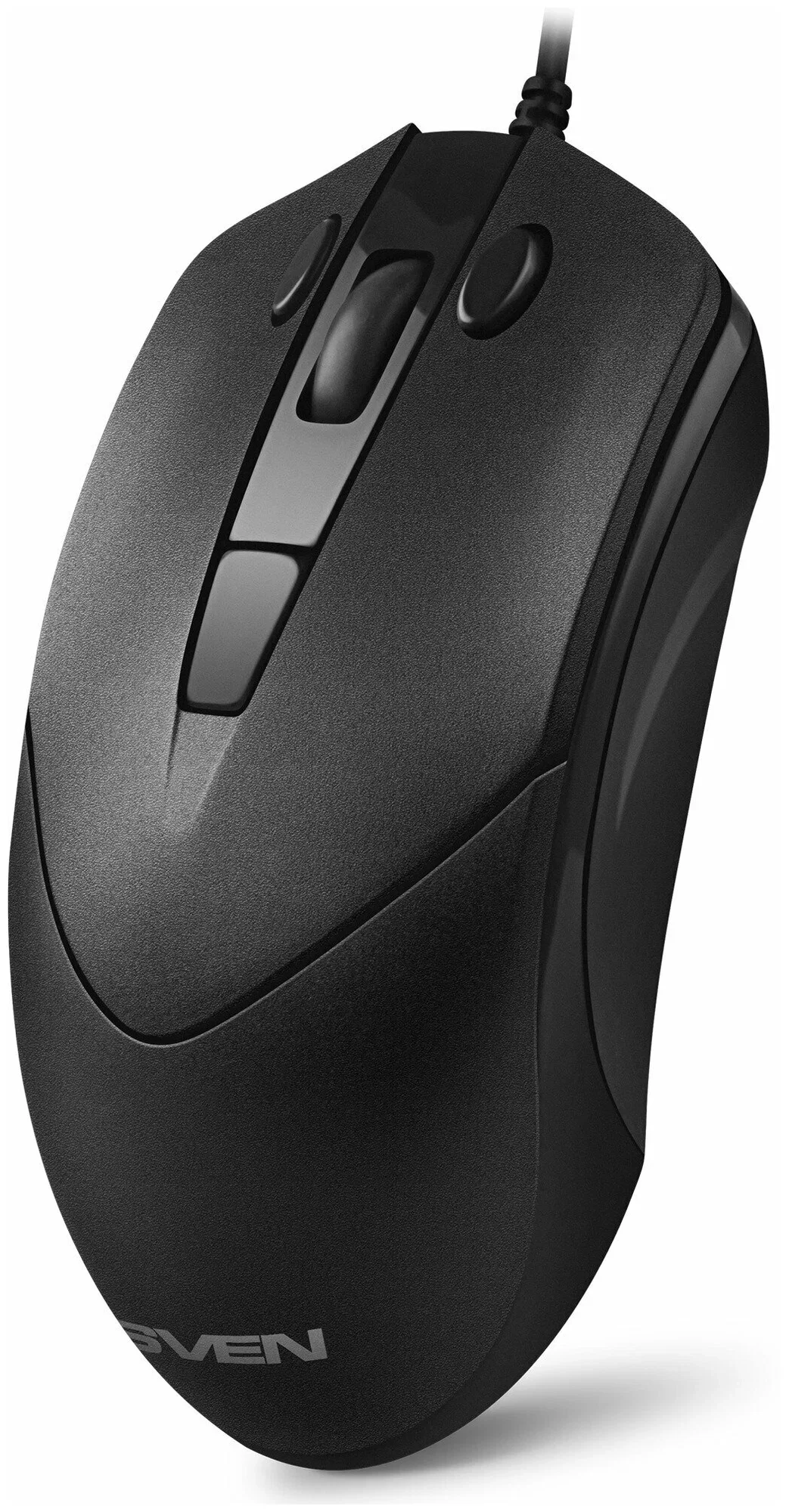 SVEN Мышь проводная RX-100 чёрная (кн. копировать-вставить. 5+1кл. 1000-400DPI, блист.)