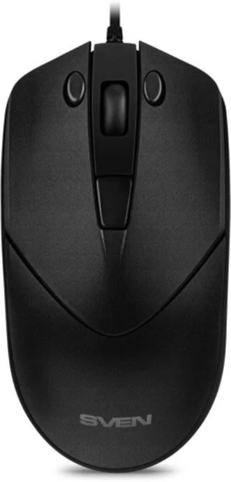 SVEN Мышь проводная RX-100 чёрная (кн. копировать-вставить. 5+1кл. 1000-400DPI, блист.)