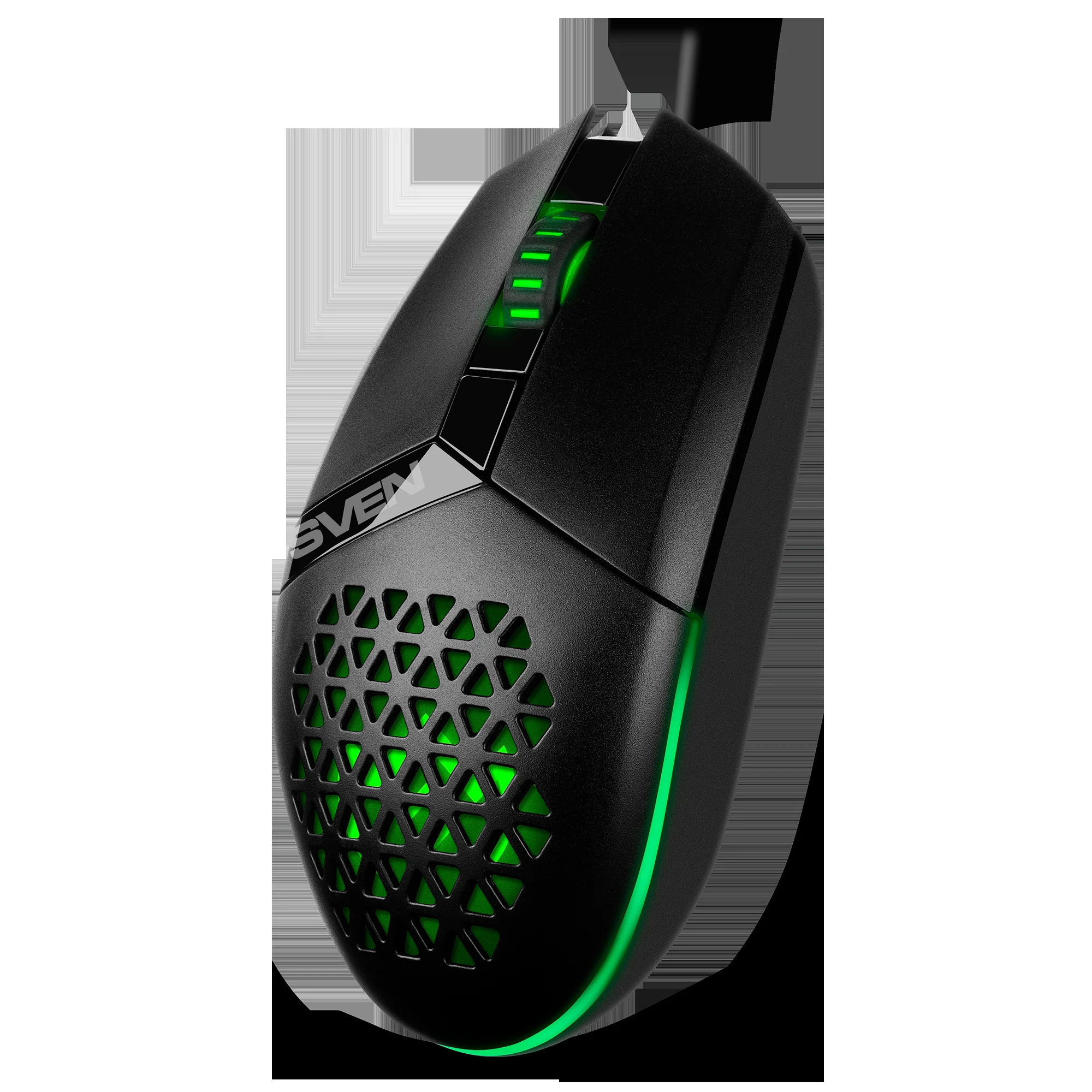 SVEN Мышь проводная игровая RX-G735 USB (5+1кл., 1200-4000DPI, подсветка)