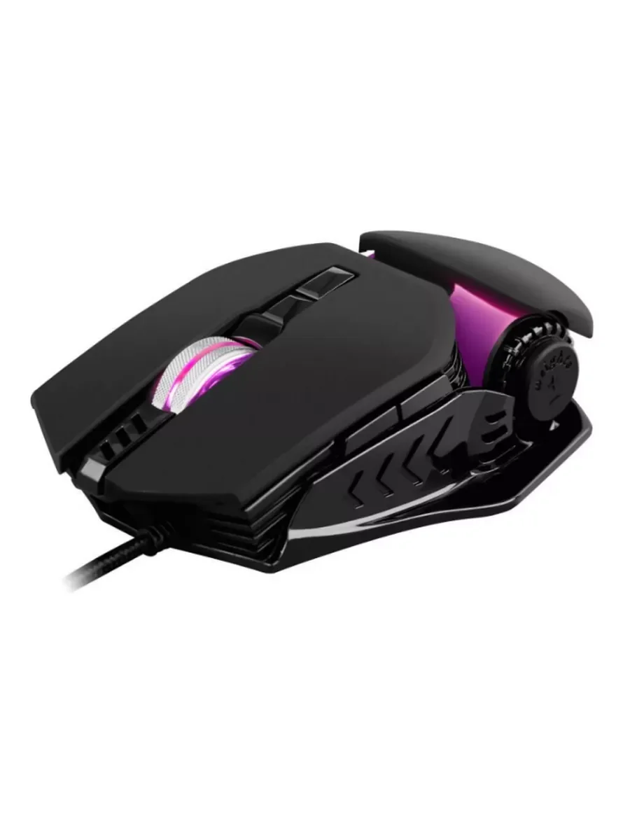 SVEN Мышь проводная игровая RX-G815 (6+1кл. 500-8000 DPI, ПО, SoftTouch, RGB-подсветка, игров. упак)