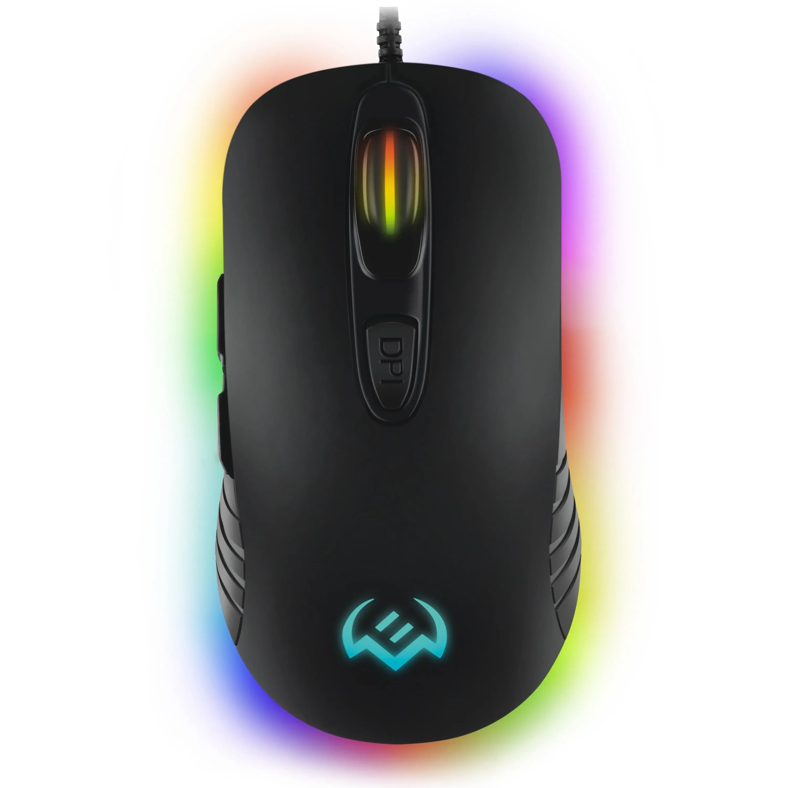 SVEN Мышь проводная игровая RX-G820 (6+1кл. 200-4800 DPI, ПО, SoftTouch, RGB-подсветка, игров. упак)