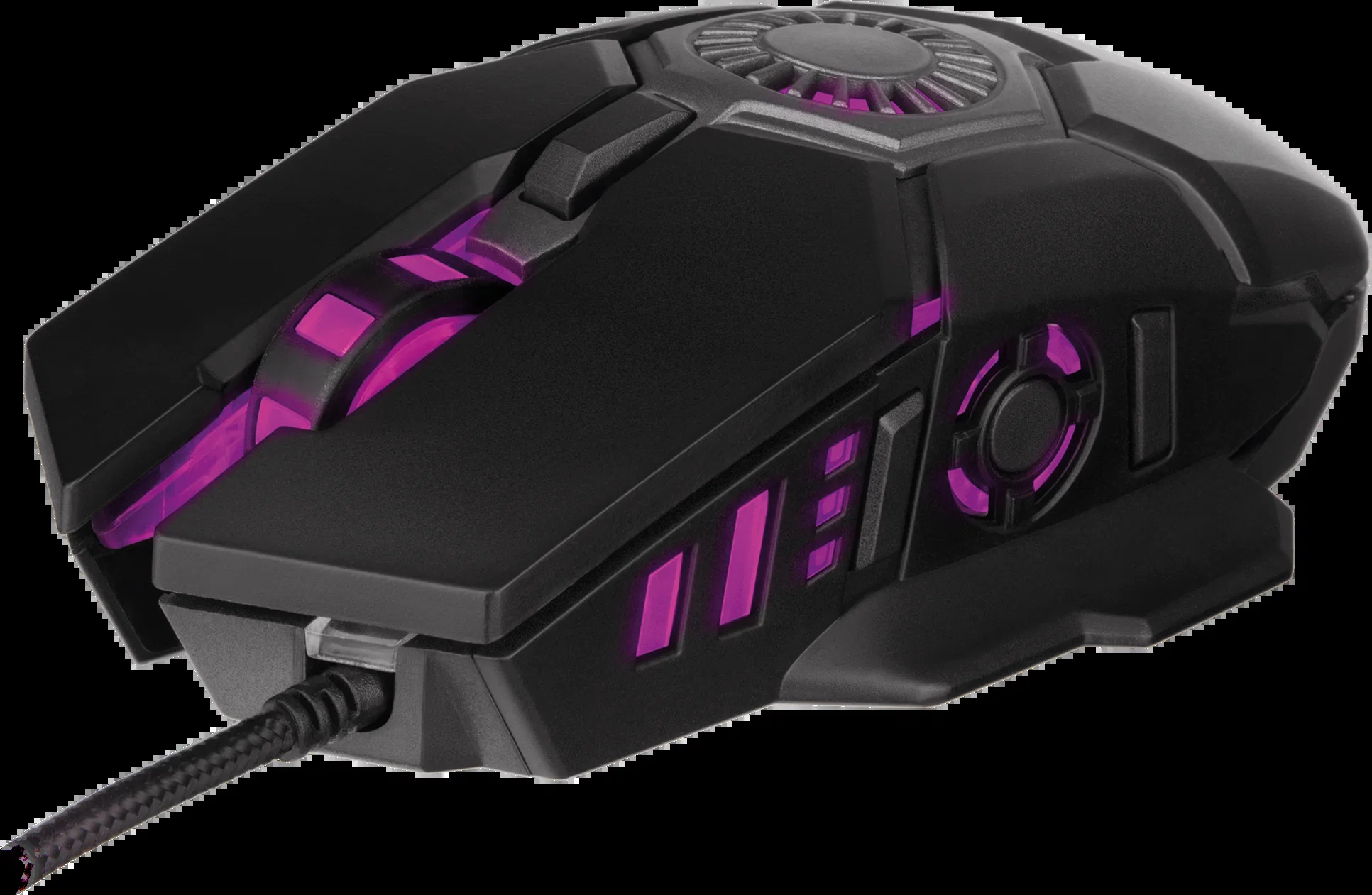 SVEN Мышь проводная игровая RX-G880 (6+1кл. 400-7000 DPI, ПО, вентилятор, подсветка, игров. упак)