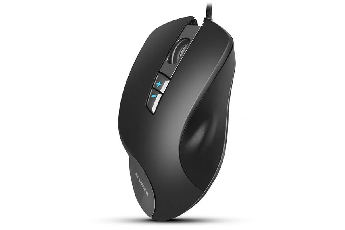 SVEN Мышь проводная игровая RX-G970 USB (6+1кл. 500-4000 DPI, ПО, SoftTouch, подсветка)